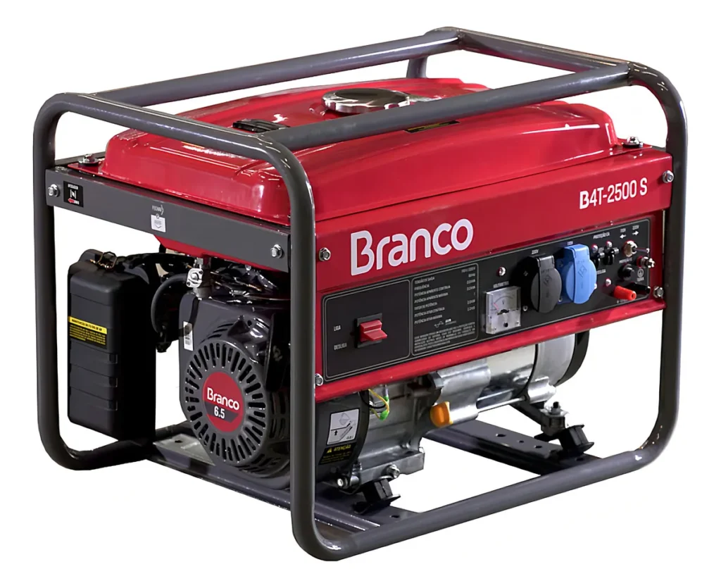 Gerador-Branco-B4T-2500-S-2.2 kW-Eficiência-e-Tradição